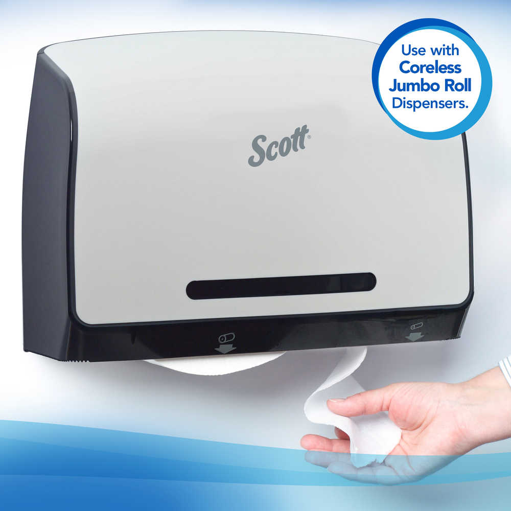 Scott® Essential Coreless JRT 2-ply Toilet Paper Scott® Essential Coreless JRT 2-ply Toilet Paper