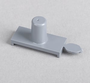 Push Button, Gray for Universal Folded Towel Dispenser - 770905    