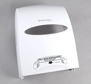 KCP Sanitouch Manual RT Dispenser Cover, White - 772653    