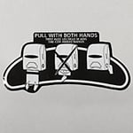 Pull with 2 Hands Front Cover Label - 772720    