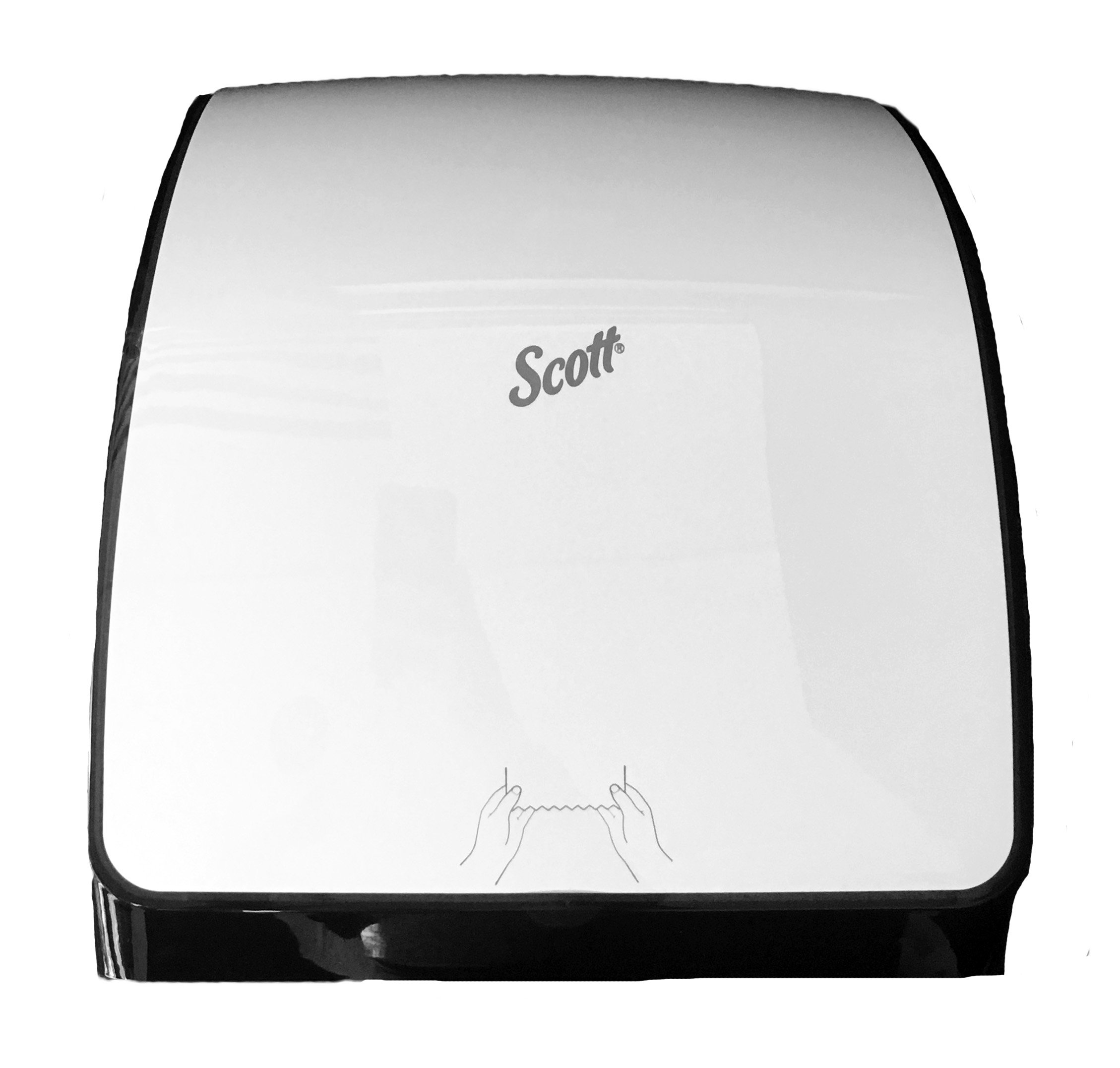 Scott Essentials Slimroll Cover,  White - 774139    