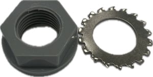 Nut and lock washer used to secure the 47604-02 to the countertop. - 774281    